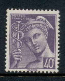 France-1938-42-Mercury-40c-MUH