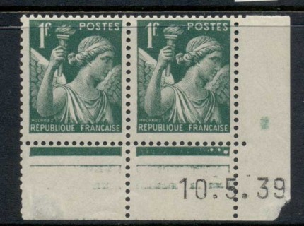 France-1939-44-Iris-1f-pr-MUH