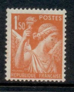 France-1939-44-Iris-1f50c-red-orange-MUH