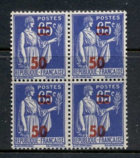 France-1940-41-Surcharge-50c-on-65c-blk4-MUH