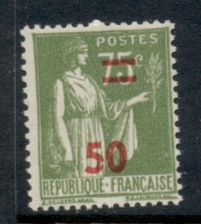 France-1940-41-Surcharge-50c-on-75c-MUH_1