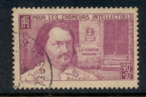 France-1940-Honore-de-Balzac-9010-FU