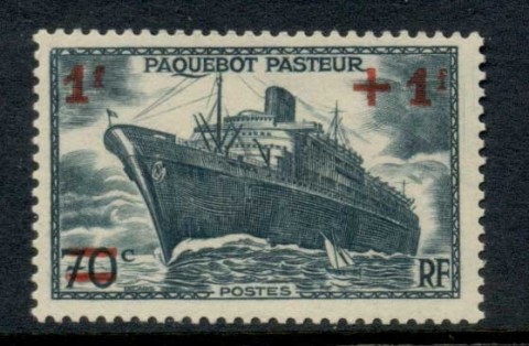 France-1941-Liner-Pasteur-MUH