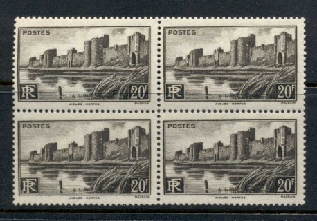 France-1941-Ramparts-of-St-Louis-Aigesmortes-2f-blk4-MUH