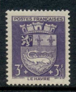 France-1942-City-Arms-Le-Havre-MUH