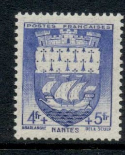 France-1942-City-Arms-Nantes-MUH