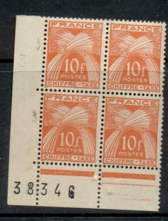 France-1943-46-Postage-Due-10f-blk4-MUH