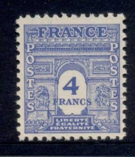 France-1944-Arc-de-Triomphe-4f-MUH