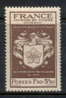 France-1944-Stamp-day-MUH-2