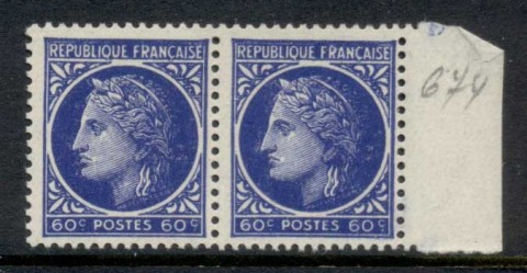 France-1945-47-Ceres-60c-pr-MUH