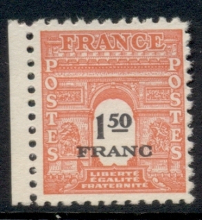 France-1945-Arc-de-Triomphe-black-numerals-1f50c-MUH