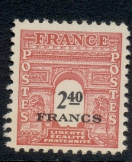 France-1945-Arc-de-Triomphe-black-numerals-2f40c-MUH