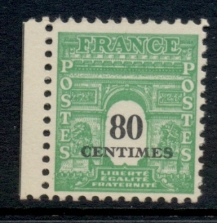 France-1945-Arc-de-Triomphe-black-numerals-80c-MUH