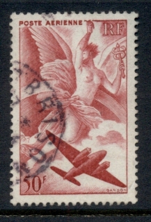 France-1946-47-Air-Mail-Iris-50f-FU