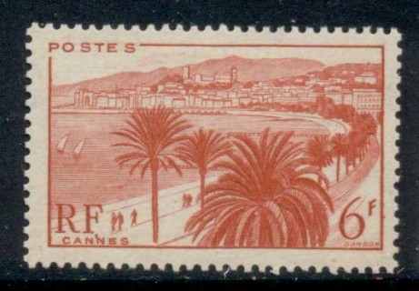 France-1946-48-Cannes-6f-MUH