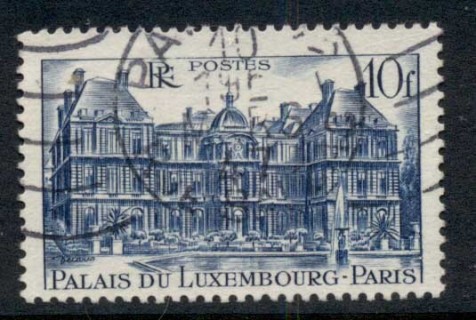 France-1946-Luxembourg-Palace-10f-FU