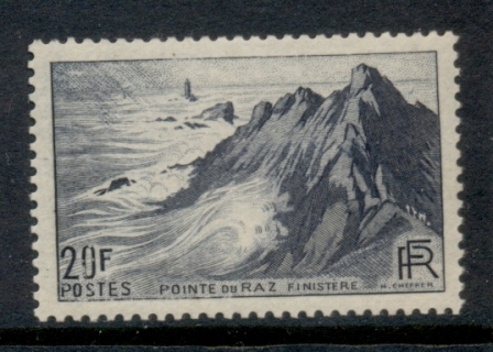 France-1946-Views-Pointe-du-Raz-20f-MUH