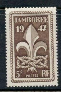 France-1947-Boy-Scout-Jamboree-MUH