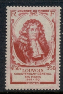 France-1947-Stamp-day-MUH