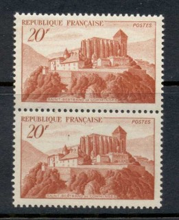 France-1949-Abbey-of-Butrand-de-Comminges-20f-pr-MUH