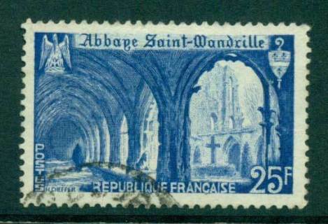 France-1949-St-Wandrille-Abbey-FU-Lot28871