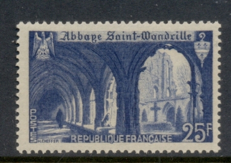 France-1949-Wandrille-Abbey-MUH