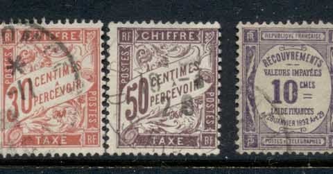 France-1882-1925-Postage-Dues-Asst-FU