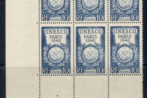 France-1946-UNESCO-Conference-blk6-MUH