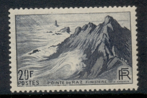 France-1946-Views-Pointe-du-Raz-20f-MUH