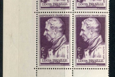 France-1948-Louis-Braille-blk4-MUH