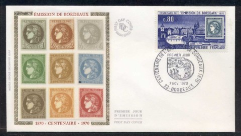 France-1970-Bordeaux-FDC