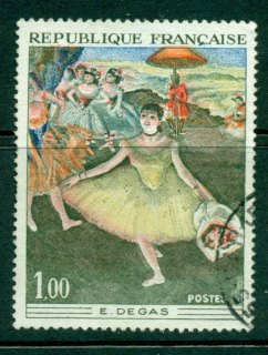 France-1970-Degas-Dancer-FU-Lot24674