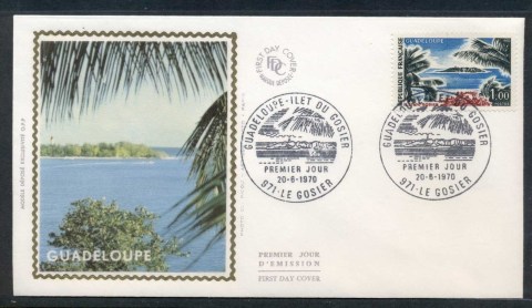 France-1970-Guadeloupe-FDC