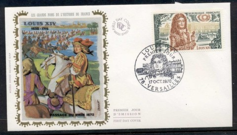 France-1970-Louis-XIV-FDC