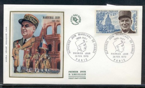 France-1970-Marshal-Juin-FDC