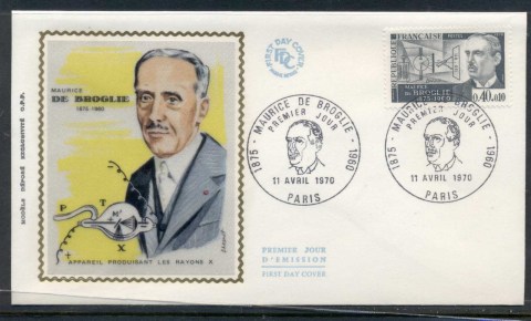 France-1970-Maurice-de-Broglie-FDC