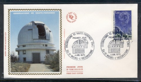 France-1970-Observatory-of-Haute-Provence-FDC