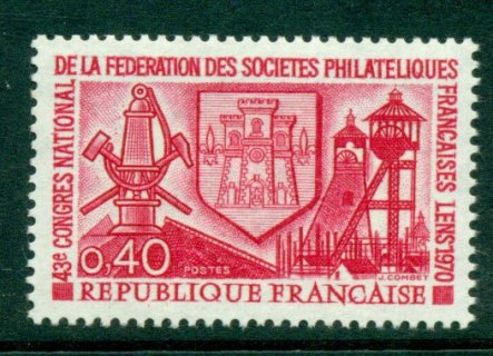 France-1970-Philatelic-Societies-MUH-Lot24689