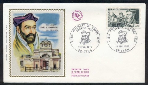 France-1970-Phillipe-De-LOrme-FDC