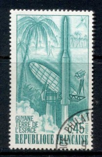 France-1970-Space-Centre-Guyana-CTO