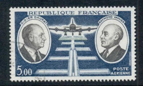 France-1971-Airmail-Didier-Daurat-CTO