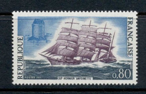 France-1971-Cape-Horn-Clipper-Antoinette-MUH