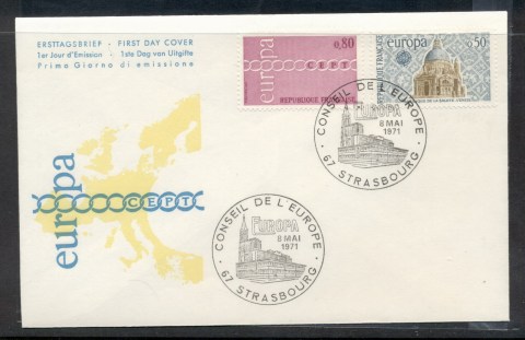 France-1971-Europa-Chain-through-O-FDC