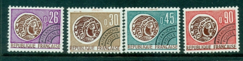 France-1971-Gallic-Coins-Precancel-MLH-Lot29121