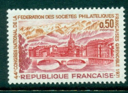 France-1971-Grenoble-MUH-Lot24678