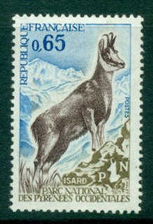 France-1971-Pyrenean-Chamois-MH-Lot24676