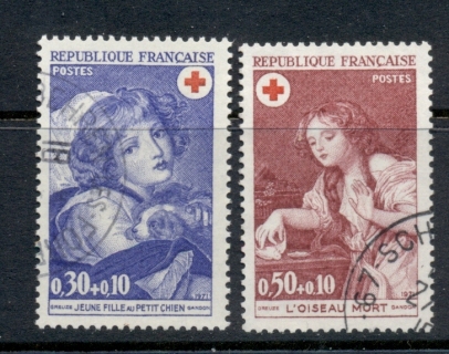 France-1971-Red-Cross-FU