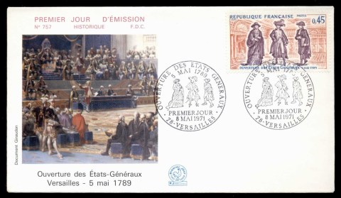 France-1971-The-Estates-General-FDC