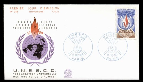 France-1971-UNESCO-FDC_1