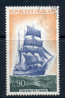 France-1972-Sailing-Ship-FU